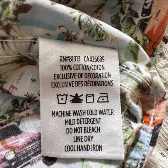 Robert Graham Old Havana Car Print Shirt Men’s 3XL Cuban Retro Jimmy Buffet ASO - Picture 6 of 9